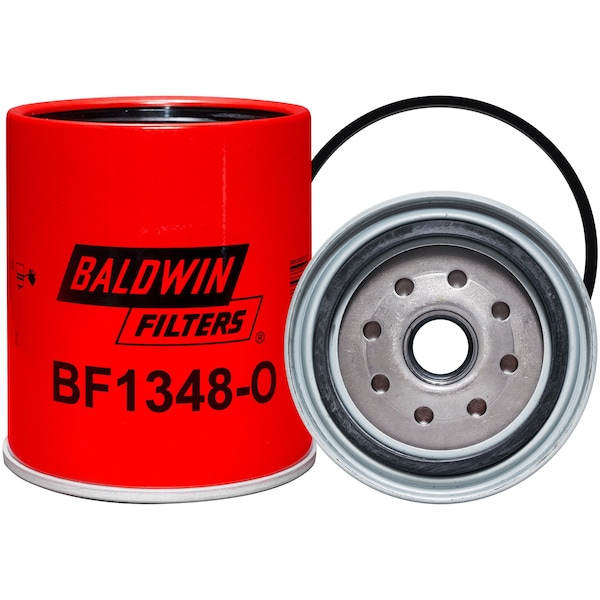 Baldwin Filters Fuel/Water Separator, 5-3/16x4-1/2x5 In BF1348-O - main